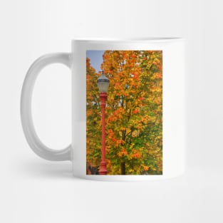 Fall Lamppost Mug